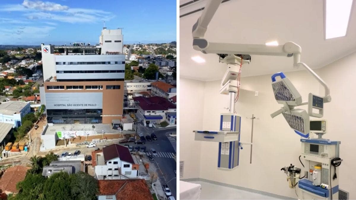 Mafra: Expansão de hospital com obra milionária adiciona 140 leitos e amplia centro cirúrgico